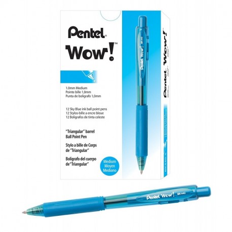 PENNA PENTEL WOW P.1,0MM AZZURRO