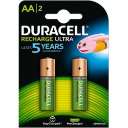 BATTERIA DURACELL AA/2 RICARICABILE 2PZ