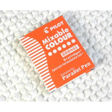 CARTUCCE PARALLEL PEN 6PZ PILOT ARANCIO