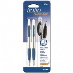 TRATTO MATIC GRIP BLU SCATTO  LATERALE