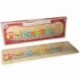 PUZZLE TRENO LEGNO C/NUMERI E ANIMALI 45