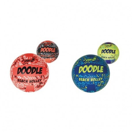 PALLONE VOLLEY DODDLE CUOIO S5 GONFIO  -
