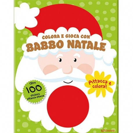 COLORA E GIOCA2 - BABBO NATALE  - 41685