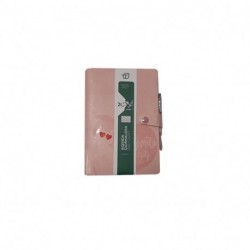 AGENDA 24 GIOR.10X15 SIMILPELLE FUXIA