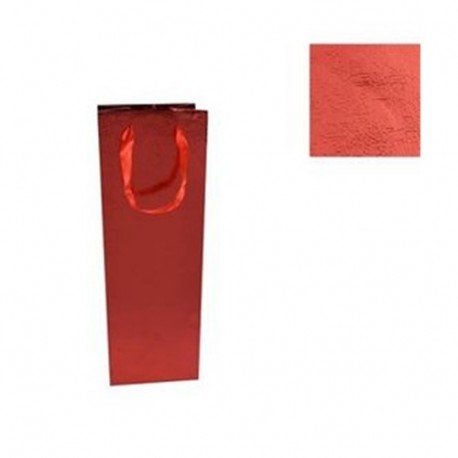 SHOPPER METALL 35X12X10CM ROSSO  -