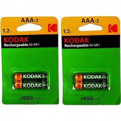 BATTERIE KODAK RECH.NI-MH AAA 650MAH