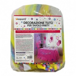 DEC. PARTY TUTU' PER TAVOLO MULTICOR