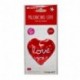 PALLONCINO I LOVE YOU 45CM ROSSO