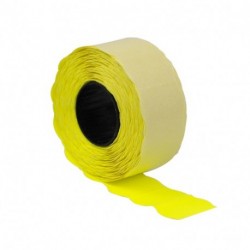 26X12 GIALLO FLUO REMOVIBILE ETICHETTE