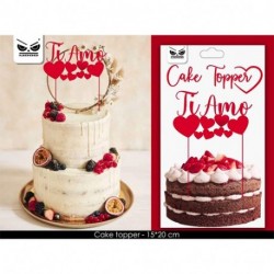 CAKE TOPPER TI AMO  - VT276