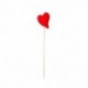 CUORE ROSSO 4CM/6PZ SU PICK  - DS 38958