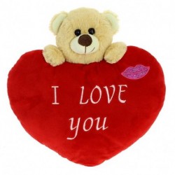 CUORE I LOVE YOU ORSETTO 25 CM  - B2759