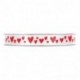 NASTRO CUORI MM12X25MT WHITE  - 3214P 01
