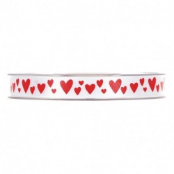 NASTRO CUORI MM12X25MT WHITE  - 3214P 01