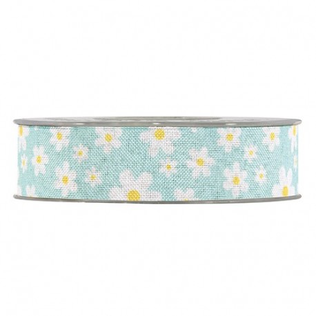 NASTRO FLORA MM25X20MT LIGHT BLUE  -
