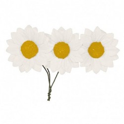 PICK W/12 PAPER SUNFLOWERS CMØ3,5  -