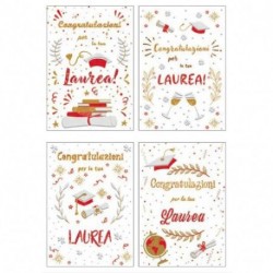 BIGLIETTO AUGURI LAUREA  - FA00189AL/12
