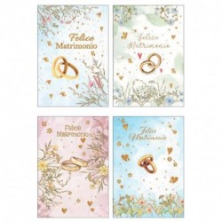 BIGLIETTO FELICE MATRIMONIO