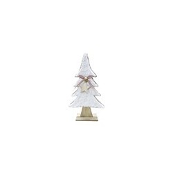 ALBERO DI LEGNO 23,5X6XH40CM BIANCO  -