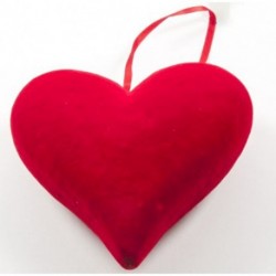 CUORE ROSSO 20CM PENDENTE  - DS 38401