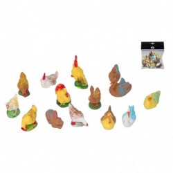 ANIMALI CORTILE ASSORTITI SET -