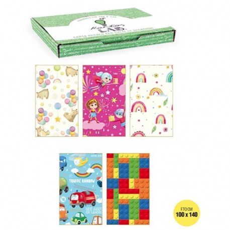 CARTA REGALO PIEGATA 100X140 KIDS 1