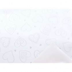 FOGLI CARTA REGALO 70X100CM/25PZ BIANCO