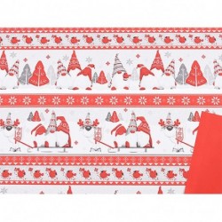 FOGLI CARTA REGALO GNOMI 70X100CM/25PZ