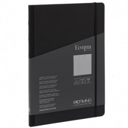 TACCUINO ECOQUA PM A4 LINES NERO 40 FF