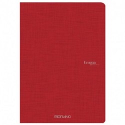 TACCUINO ECOQUA PM A5 LINES ROYAL VINO 4