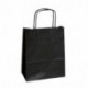 BORSA IN CARTA 22X10X29 NERO