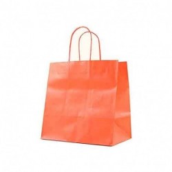 BORSA IN CARTA 25X15X24 SURF LARGE ROSSO
