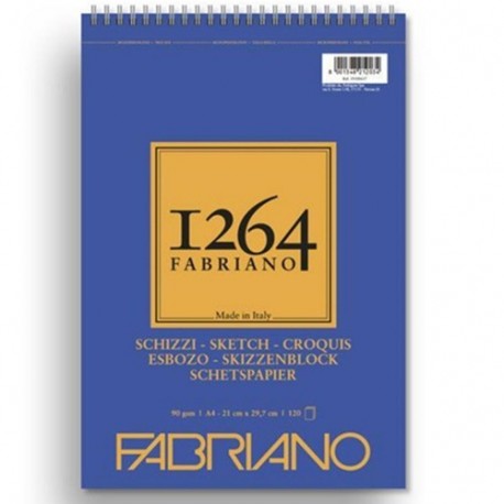 1264 BLOCCO FABRIANO SCHIZZI A4 SPI.LC.