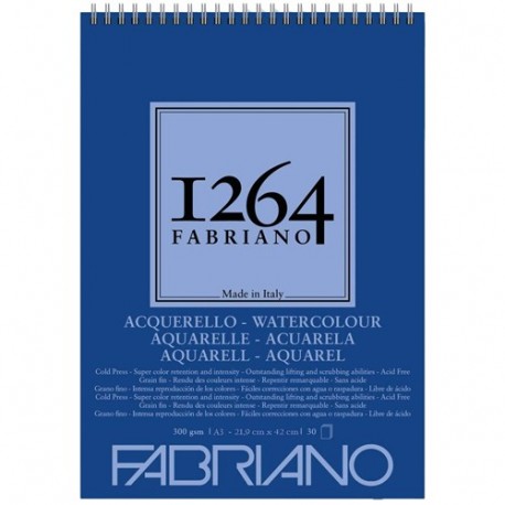 1264 BLOCCO FABRIANO ACQUERELLO A3 SPI.L