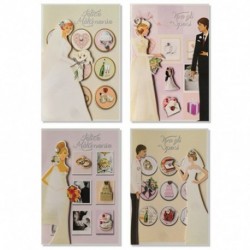 BIGLIETTO MATRIMONIO 3D - SC.70901