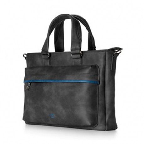 BORSA UNISEX BLUE-GATE IN ECOPELLE NERO