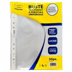 BUSTE FORATE TQ TASK 22X30 50PZ LUCIDE