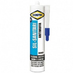 BOSTIK SIL-SANITARI BIANCO 280ML - D2626