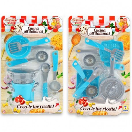 SET CUCINA PENTOLINE E ACC. BL.  - 67153