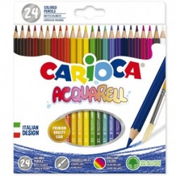 PASTELLI ACQUERELLABILI CARIOCA 24PZ