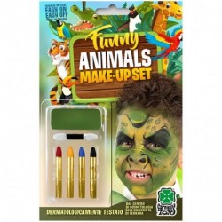 FONDOTINTA DRAGO VERDE + 4 MATITE  -