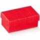 SCATOLA F/C 130X90X40 SETA ROSSO  -