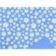 CARTA REGALO DAISY 70X100CM 25PZ BLU CH.