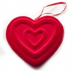 CUORE ROSSO 19,5CM PENDENTE  - DS 17207
