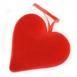 CUORE ROSSO 11CM  - DS 17286