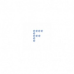 LETTERE ADESIVE "F" (25PCS) CM9X12  -