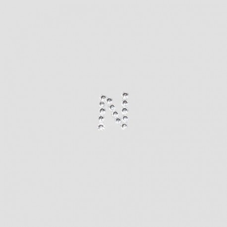 LETTERE ADESIVE "N" (25PCS) CM9X12  -