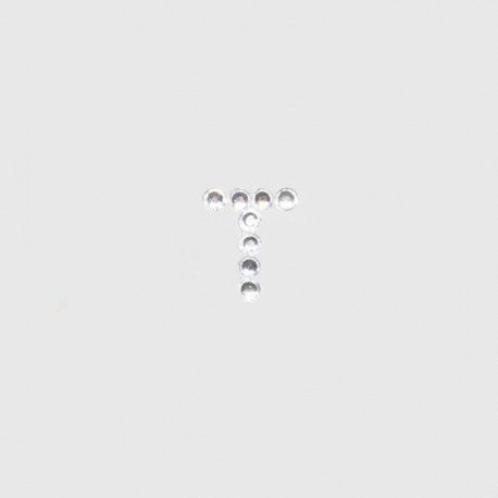LETTERE ADESIVE "T" (25PCS) CM9X12  -