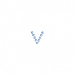 LETTERE ADESIVE "V" (25PCS) CM9X12  -