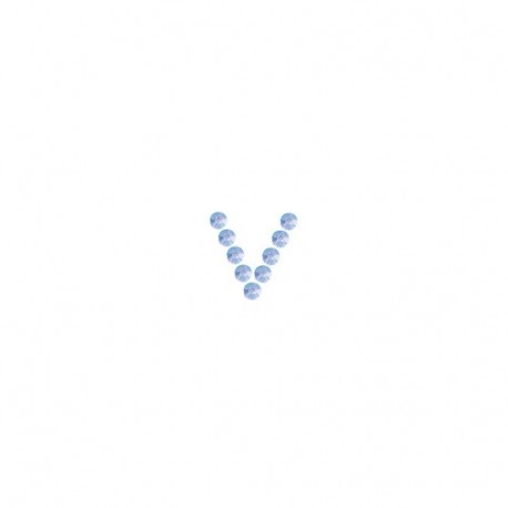 LETTERE ADESIVE "V" (25PCS) CM9X12  -